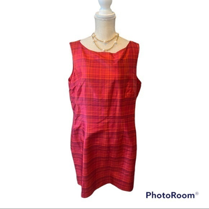 Marconi Red Silk Dress‎ 16